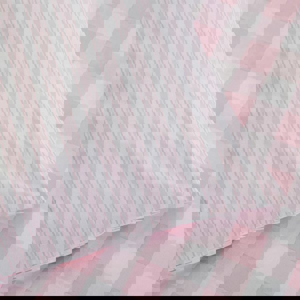 Bianca Check and Stripe Cotton Reversible Duvet Cover Set