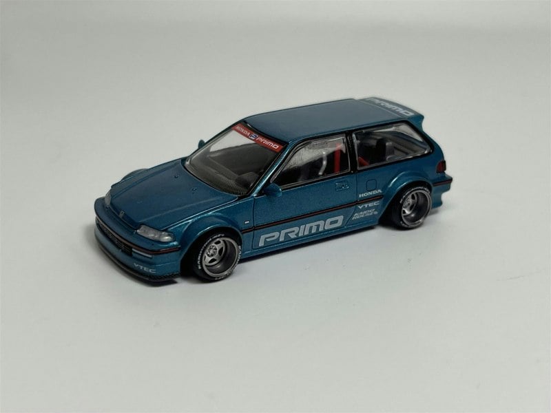 Mini GT Honda Civic EF Kaido Works V1 1:64 Scale Kaido House Mini GT KHMG126