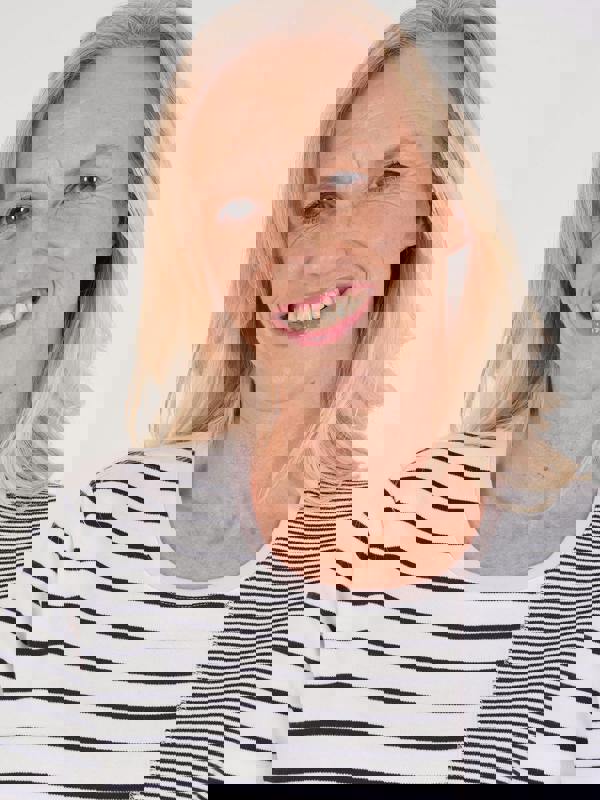 TIGI Offset Stripe And Patch Pocket Top