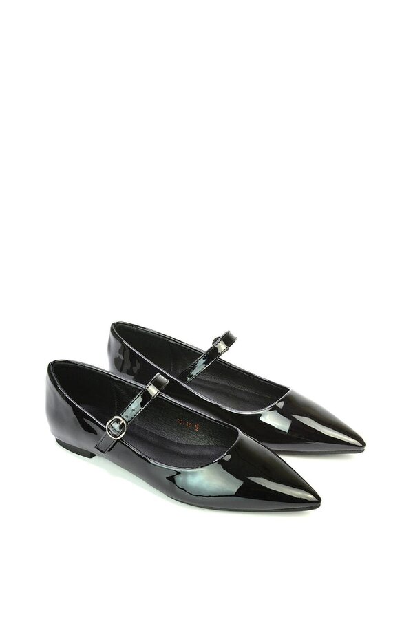 XY LONDON Flat Mary Jane Ballerina Pumps
