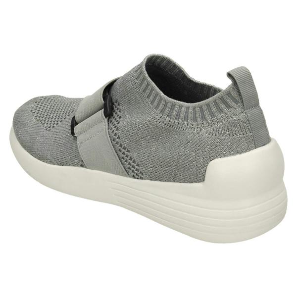 Reflex Ladies Reflex Ribbed Elasticated Pumps F7093