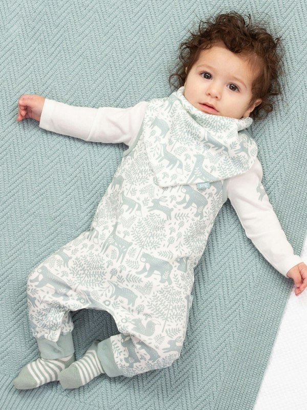 Kite Baby Organic Woodland Walk Dungaree Set