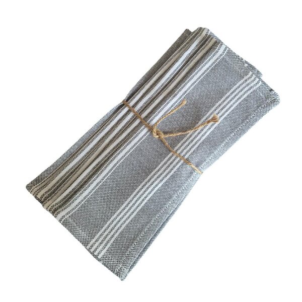 Cotton and Olive New Trendy Cotton Face Cloth, Smoke | Set of 5