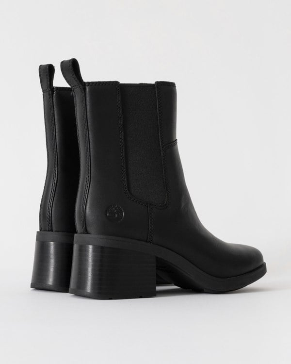 Timberland Bellevaux Chelsea Boot - Black Full Grain - CHO - Designer Womens Boots