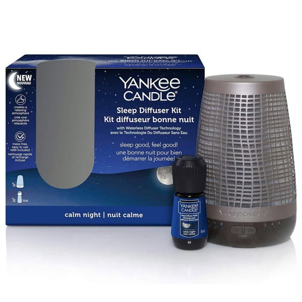 Yankee Candle Sleep Diffuser Kit Bronze (UK Plug)