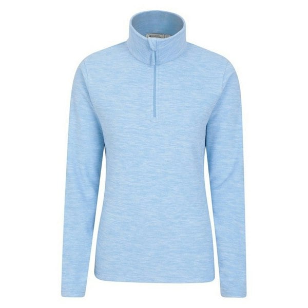 Mountain Warehouse Womens/Ladies Snowdon Melange Fleece Top - Corn Blue