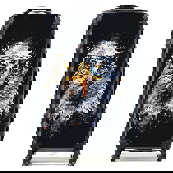 Warren Reed Eagle In Glasses Splashart Suitcase