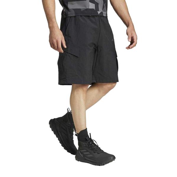 Adidas Mens Terrex Polyamide Cargo Shorts - Black - 