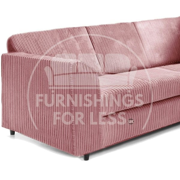 Ferguson Full Jumbo Cord 5 Seater 2 Corner 2 Sofa Full Back - 3