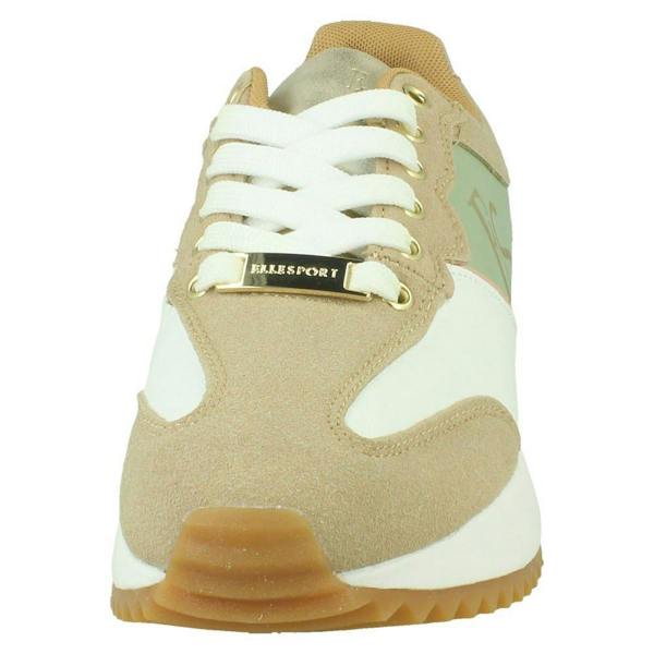 Elle Sport Ladies Elle Sport Slight Wedge Lace Up Trainers F7296