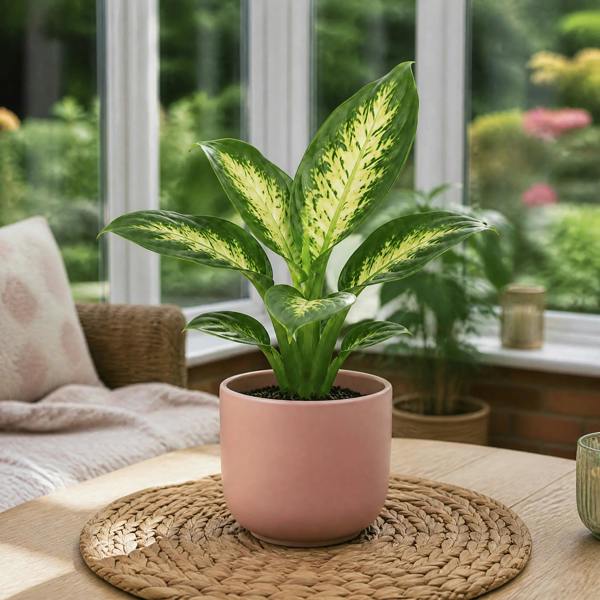 Dieffenbachia Compacta Dumb Cane 12cm Pot Plants By Post