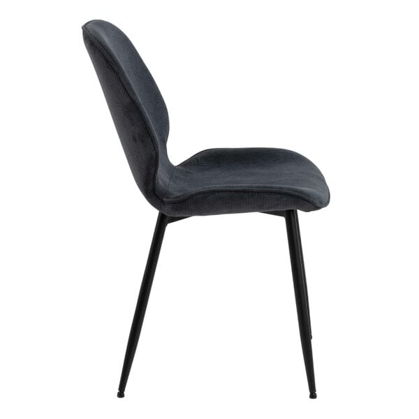 Wyld Haus Set of 4 Larkwood Anthracite Dining Chairs