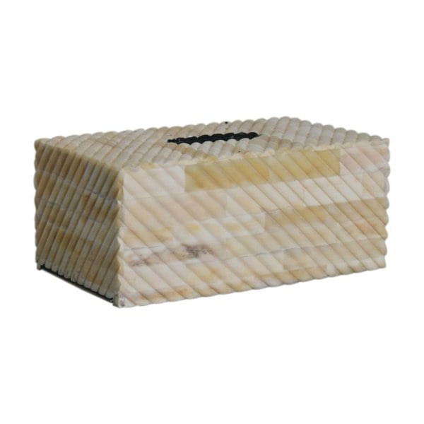 Artisan Furniture Bone Inlay Tissue Box