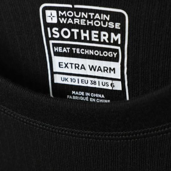 Mountain Warehouse Womens/Ladies Talus Thermal Top - Black - 
