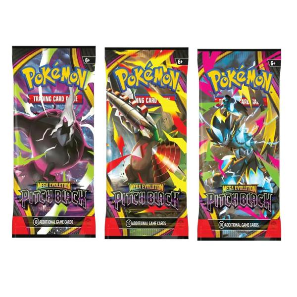 Pokemon TCG: Mega Evolution Pitch Black - Booster Pack* 3 (English Language)