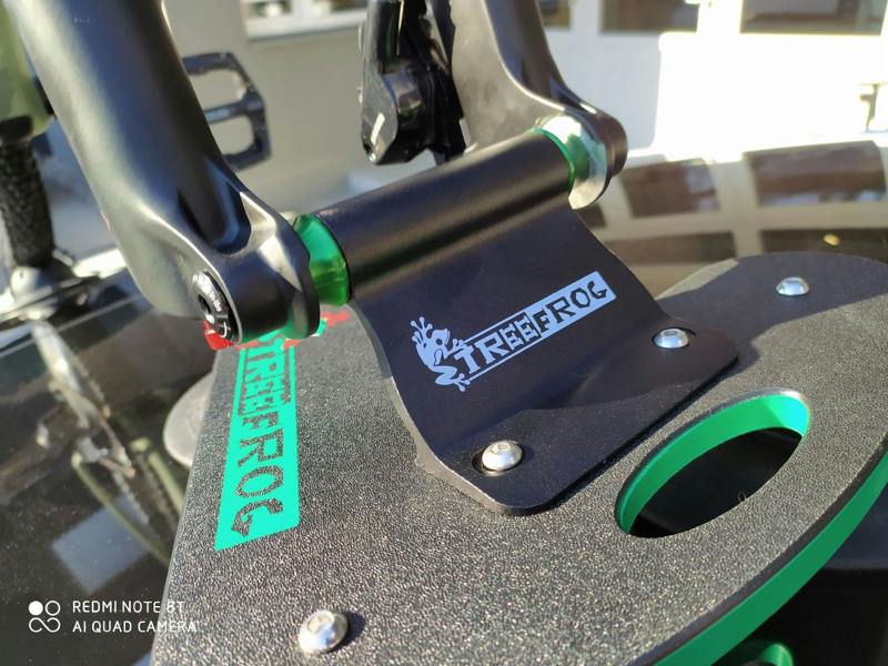 TreeFrog Pro 1 Plus Bike Carrier Rack - Vacuum Mounted - Quick Release