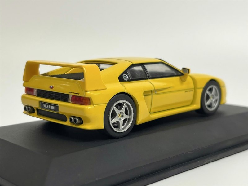 Solido Venturi 400 GT Yellow 6 Cylinder Bi Turbo 1:43 Scale Solido 4313402