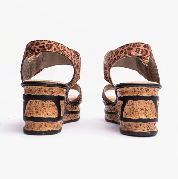 Rieker 68176-90 Womens Sandals - Brown