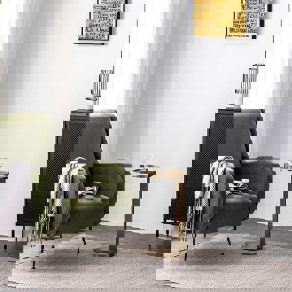 Christo Side Table, Gold-Weilai Concept-Weilai Concept