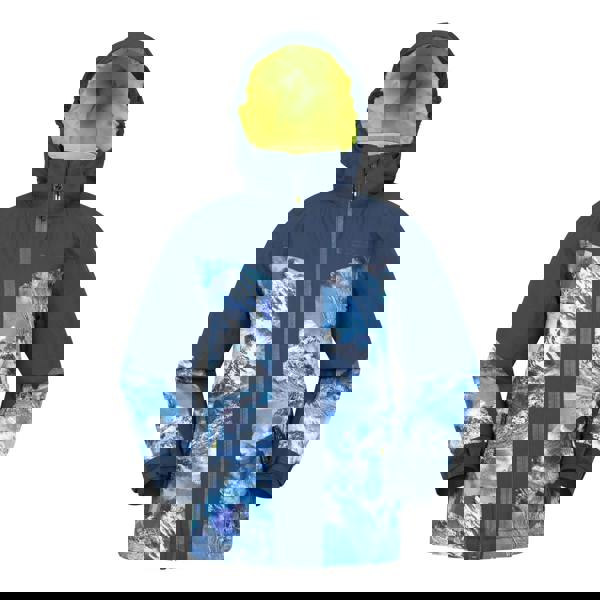 Mountain Warehouse Childrens/Kids Himalayan Abstract Ski Jacket - Navy - 