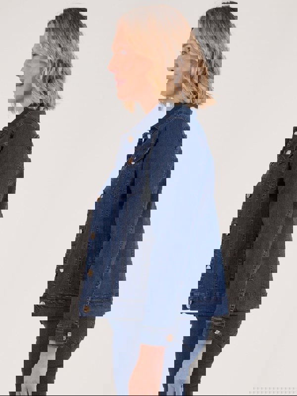 PennyPlain Denim Style Jacket - Denim Wash