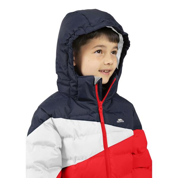 Trespass Childrens/Kids Layout Padded Jacket - Red - 