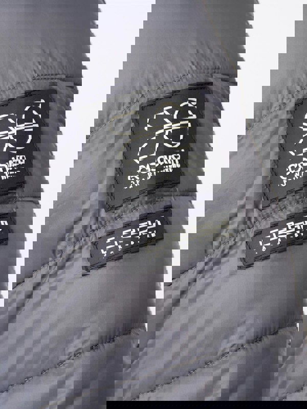 Crosshatch Gattering Jacket Charcoal