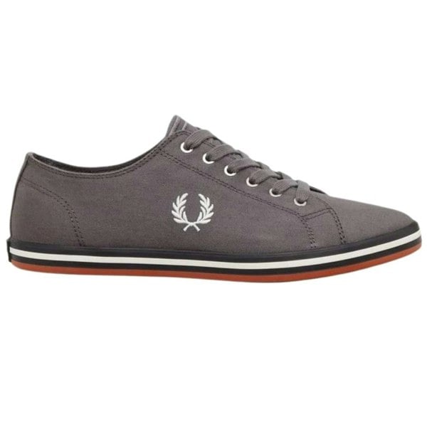 Fred Perry B7259 M75 Kingston Twill Trainers - Grey