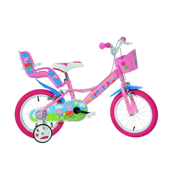 Dino Bikes Peppa Pig Bicycle 14" - Pink