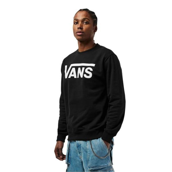 Vans Unisex Adult Classic III Crew Neck Sweatshirt - Black - 