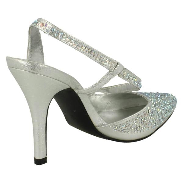 Anne Michelle Ladies Anne Michelle Sling Back Evening Shoes