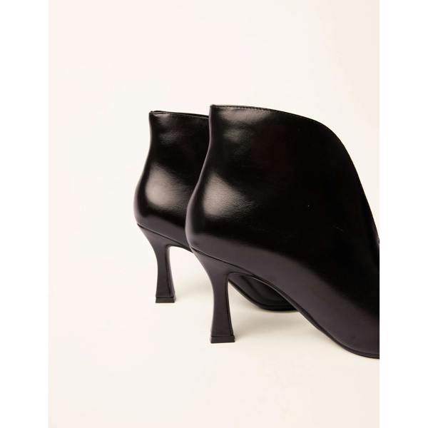 Blue Vanilla Split Front Ankle Boots
