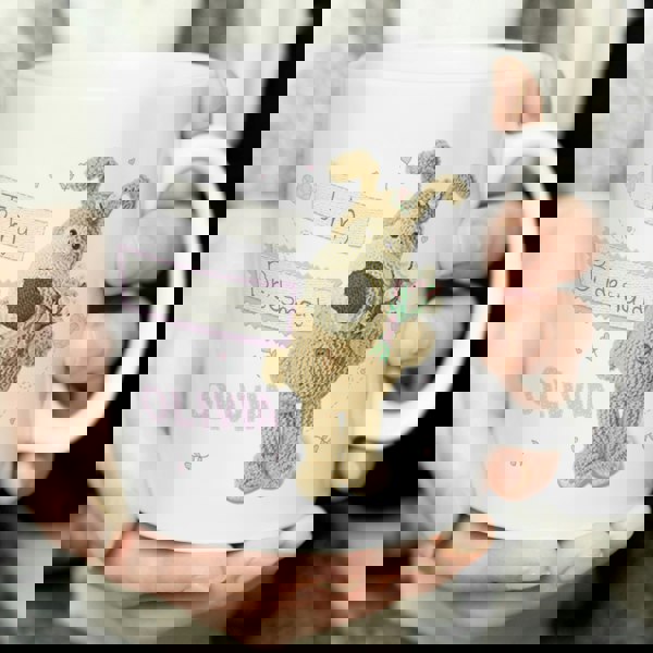 Personalised Memento Company Personalised Boofle Female Wedding Mug