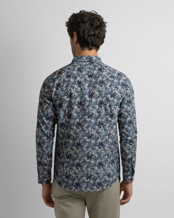 Steel & Jelly Limited Edition Navy Floral Slim Fit Shirt