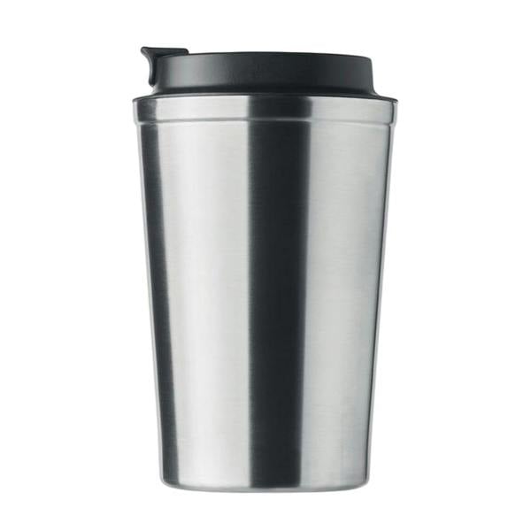 MidOcean Brace Double Wall 350ml Tumbler - Matt Silver - 