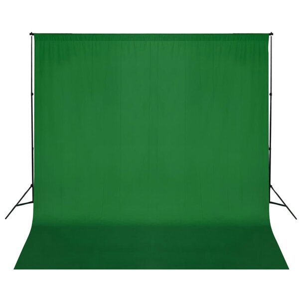 Berkfield Backdrop Support System 600x300 cm Green
