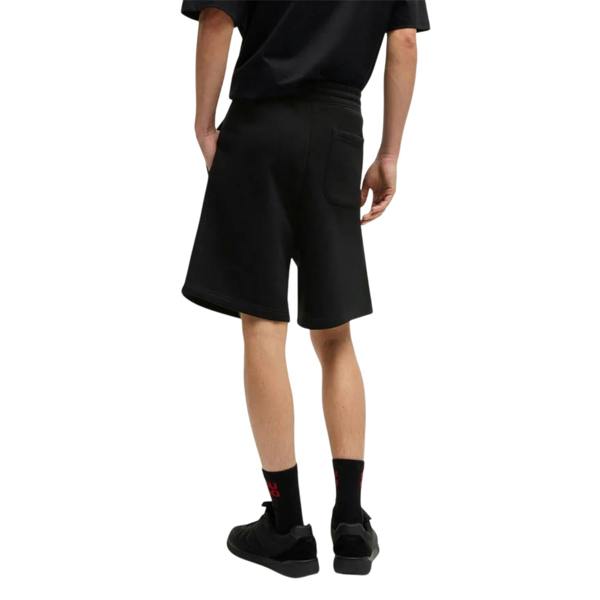 Hugo Boss Mens Nomario Sweat Shorts - Black/Pink - 