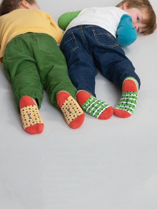 Kite Boys Organic Clever Fox Grippy Socks