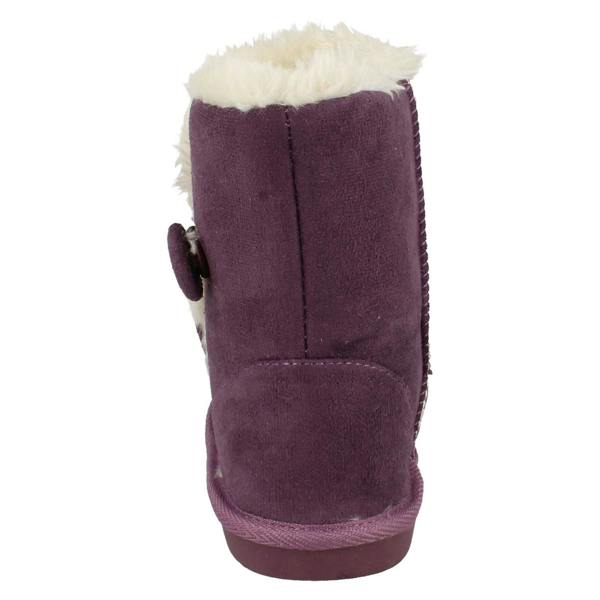 Spot On Girls Spot On Fur Lined Short Boots