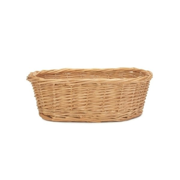 Oval Wicker Tray