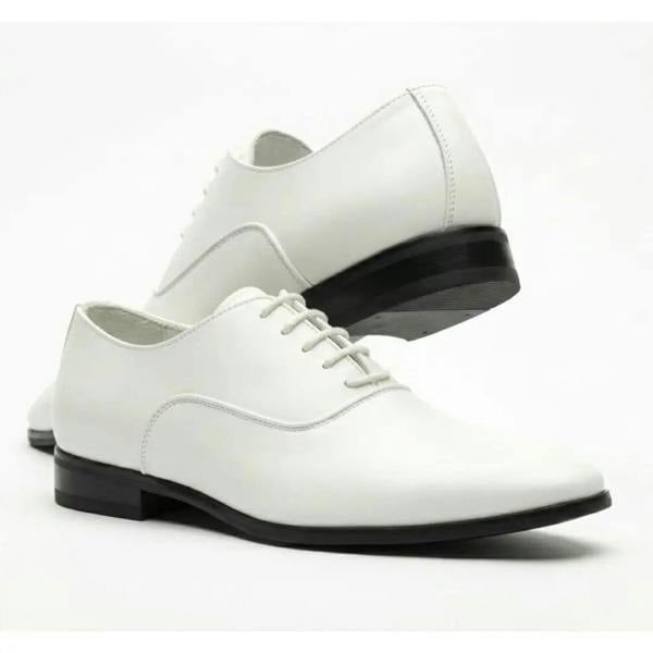 Dolcetto Men’s Formal Patent PU Leather Oxford Shoes