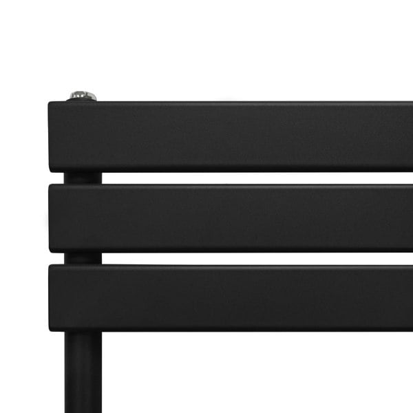 Monstershop Flat Panel Towel Radiator – 1200mm x 600mm – Black
