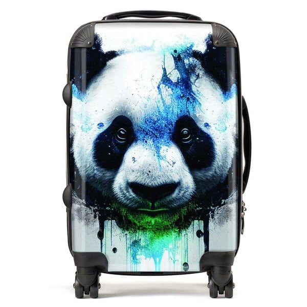 Warren Reed Panda Face Splashart Light Background Suitcase