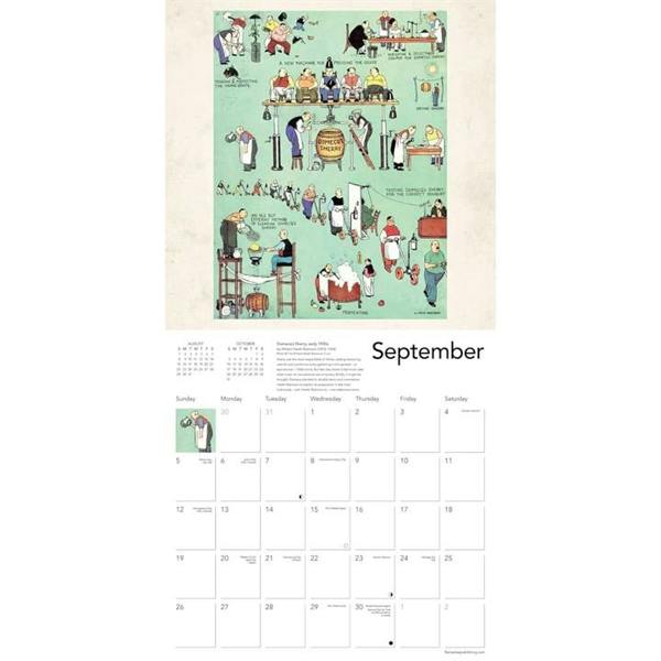 Heath Robinson Calendar 2027, Wall Calendars, Month To View, Humour, Gift