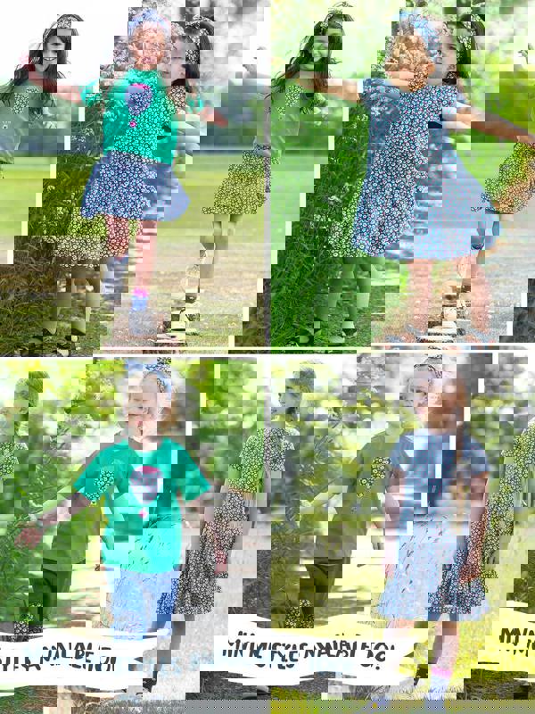 Kite Womens Organic Cheselbourne Jersey Dress Little Blossom