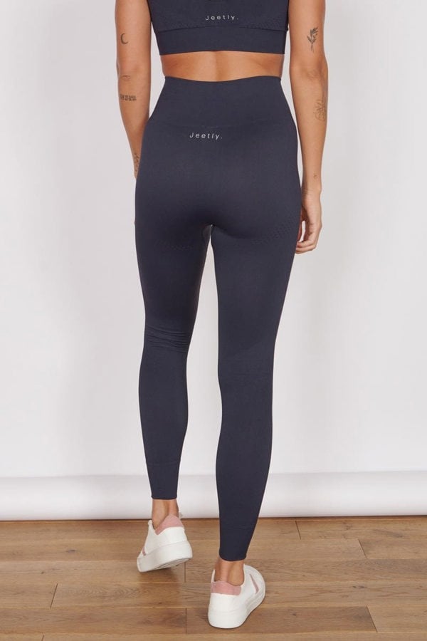 Jeetly.comPiper Navy Petite Seam Free Sports LeggingsActivewear