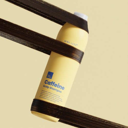 Nineless Root-Biome Caffeine Scalp Shampoo for hair growth and scalp health, available at Atelier De Glow UK.
