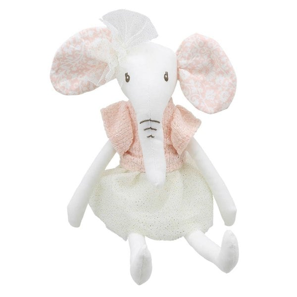 Wilberry Elephant (Pale Pink) - Wilberry Linen Soft Toy