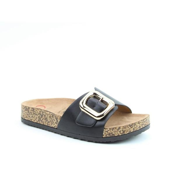 Heavenly Feet IGGY Mules Sandals   in  Black