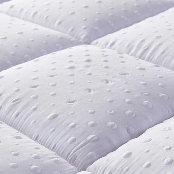5cm 3D Bubble White Super King Mattress Topper